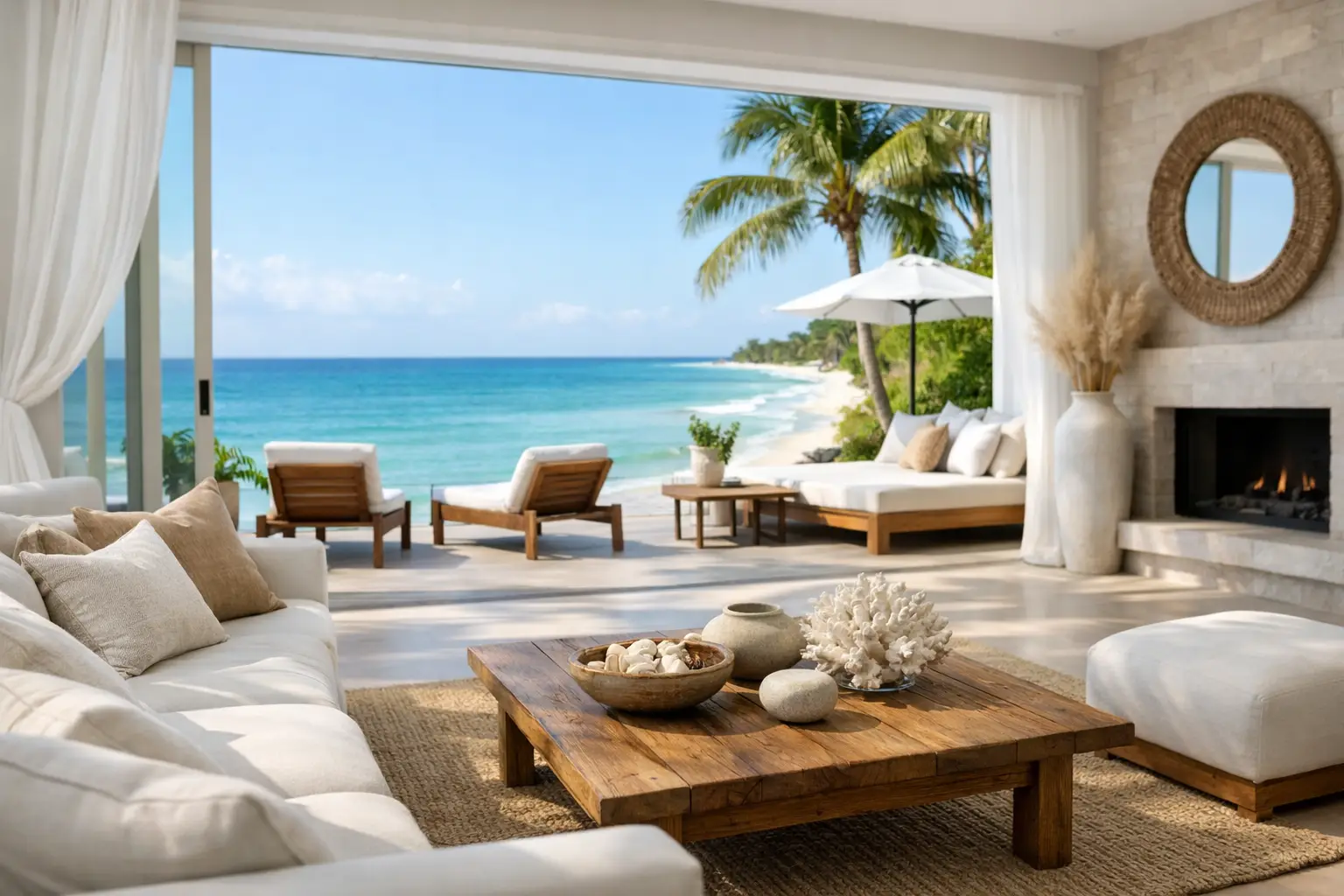 How to Stage a Luxury Beach Home
