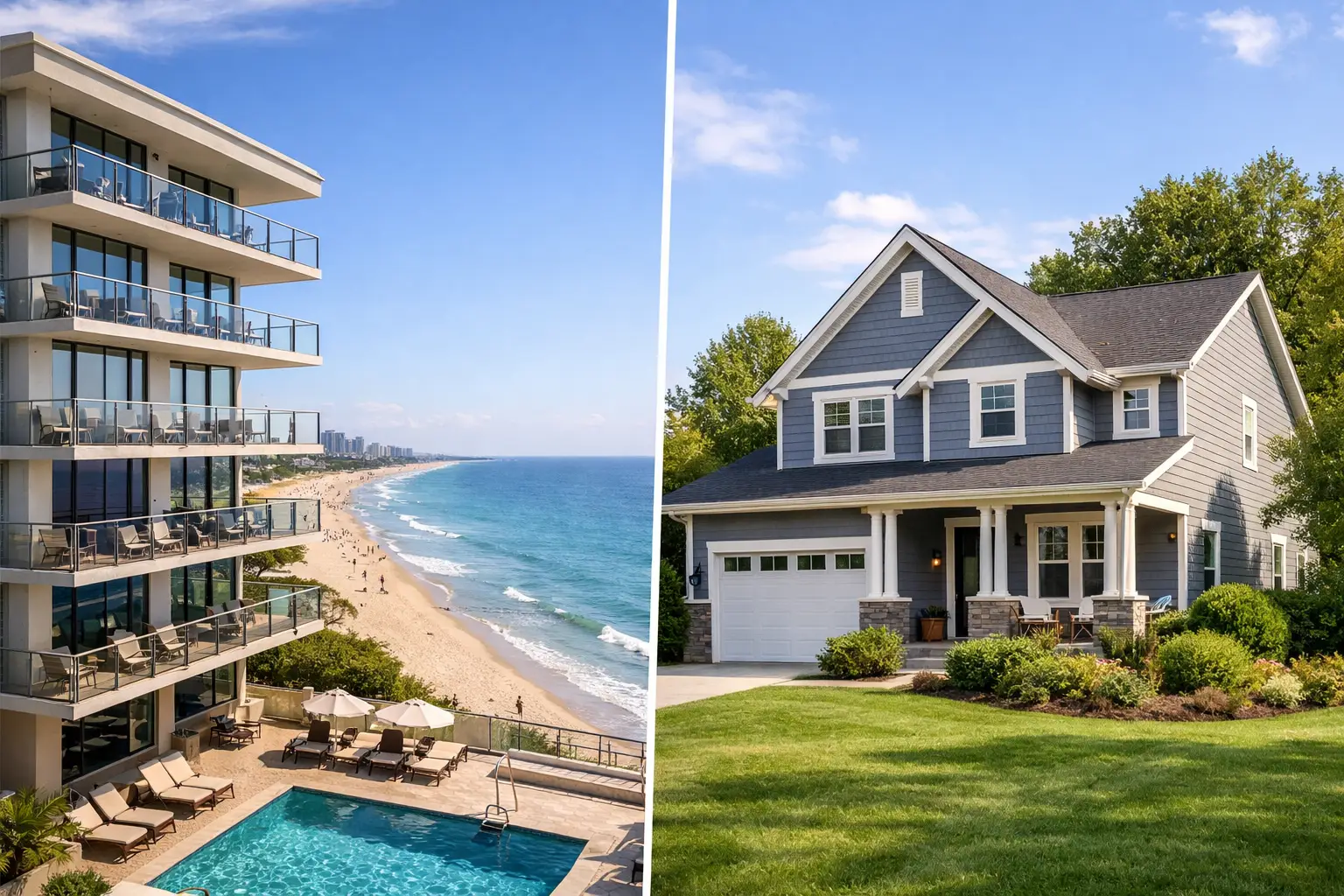Beach Condo vs Single Family Home