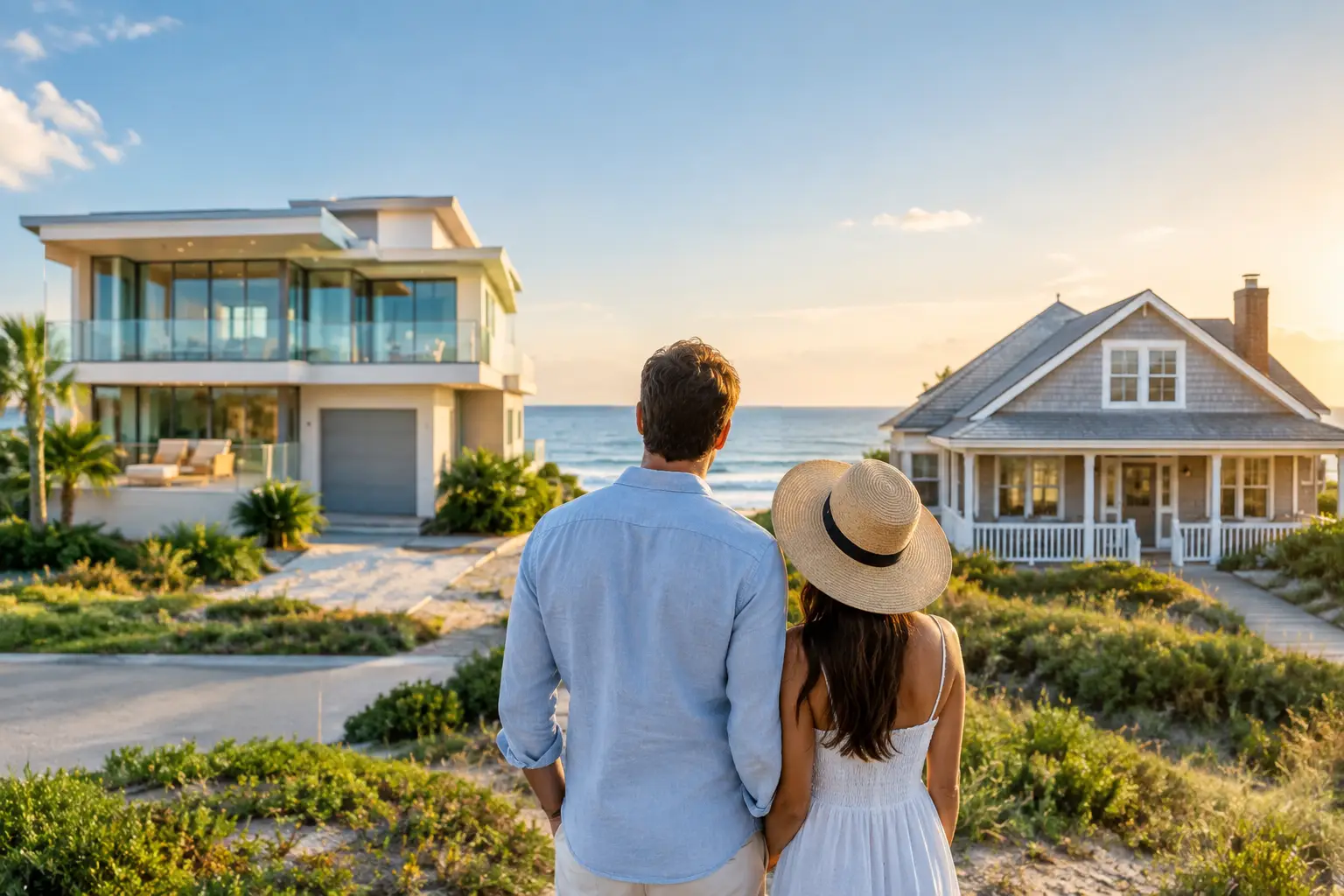New Versus Resale Beach Homes for Buyers